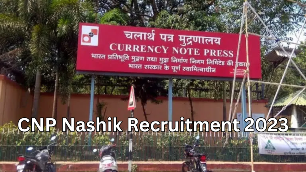 CNP Nashik Recruitment 2023