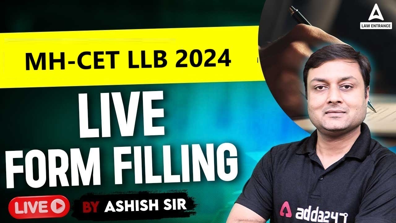 Video Thumbnail How to Form Fill Up MH CET 2024 MH CET 2024 Form